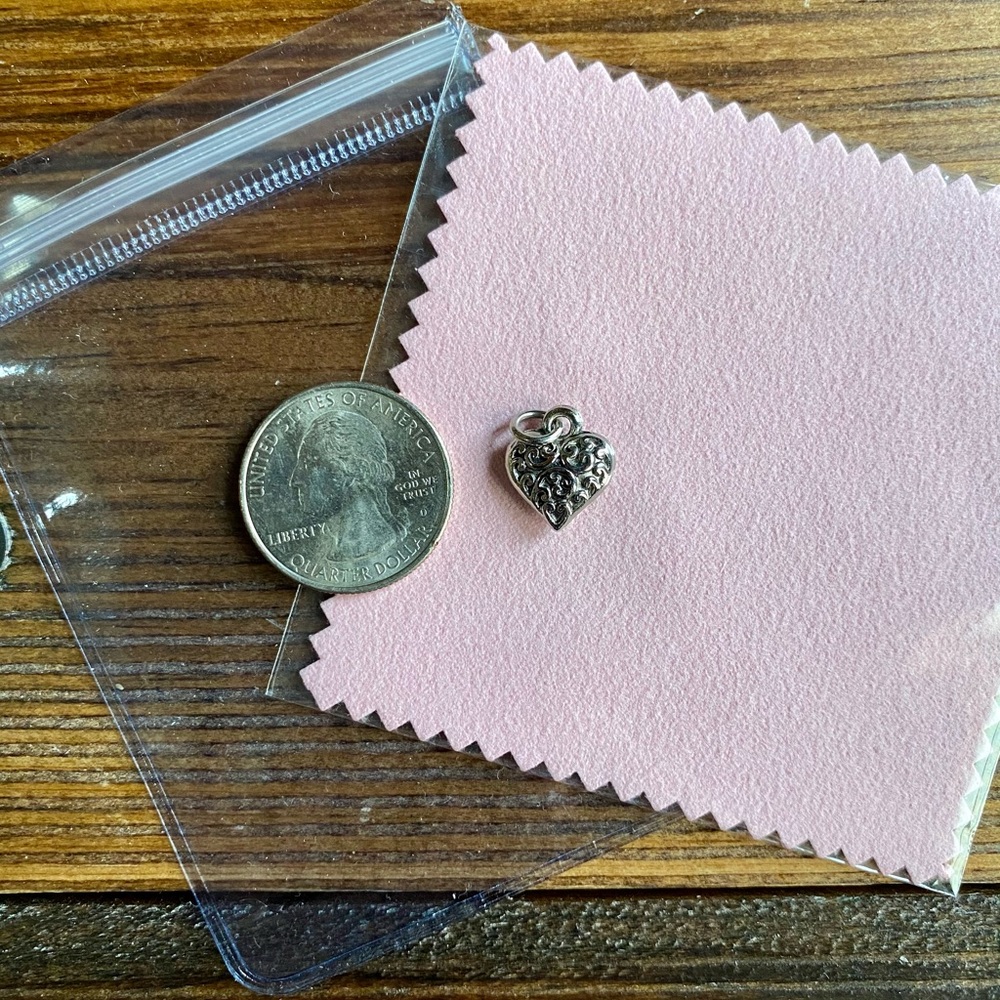 Silver Heart Charm